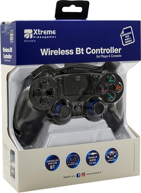 Immagine prodotto Xtreme Wireless BT Controller Nero 3,5 mm Gamepad Analogico/Digitale PlayStation 4 (PS4)