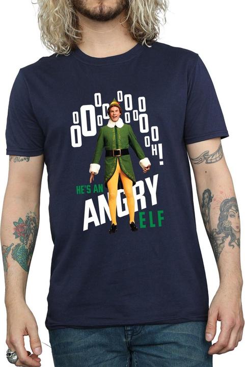 Actual product image Elf Mens Angry T-Shirt (3XL)
