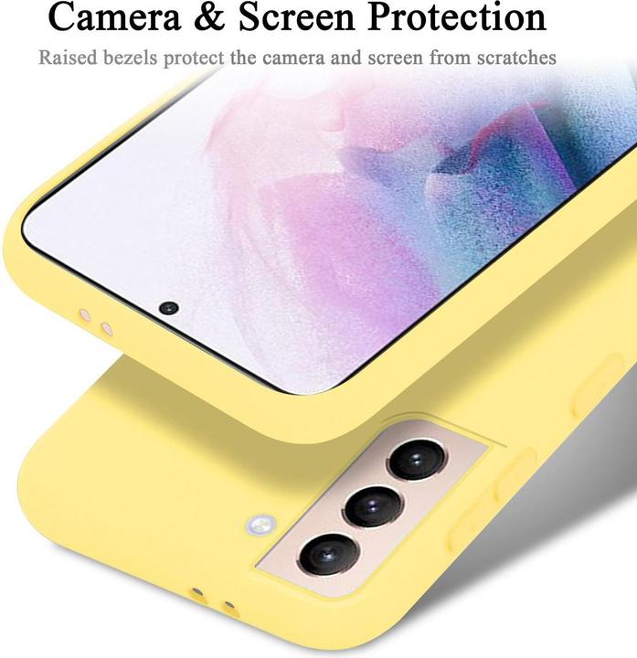 Produktbild Cadorabo TPU Liquid Silicone Case Cover (Samsung Galaxy S21+)