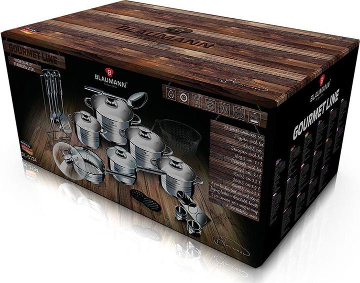 Actual product image Blaumann Gourmet Line (Pot, Stainless steel)
