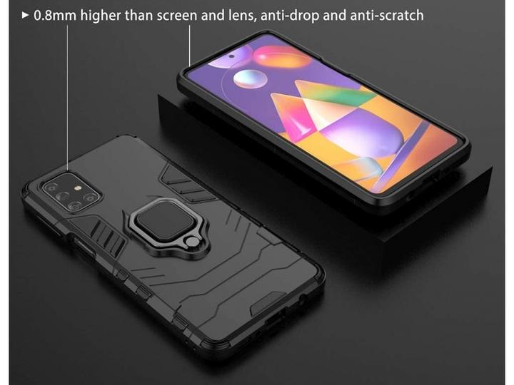 Actual product image Screenguard RingCase Anti-Shock Samsung Galaxy M51 Case (Samsung Galaxy M51)