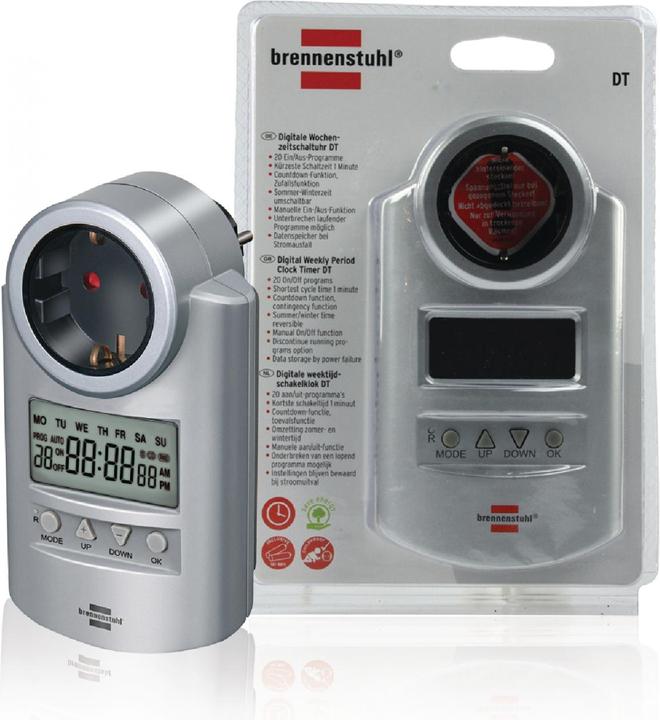 Actual product image Brennenstuhl Weekly time switch Primera-Line DT EU version