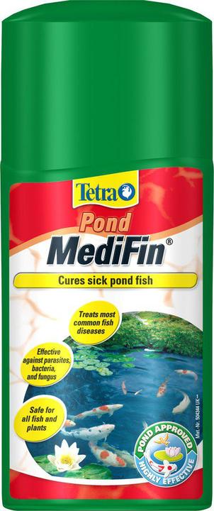 Actual product image Tetra Pond MediFin disease treatment (250 ml)