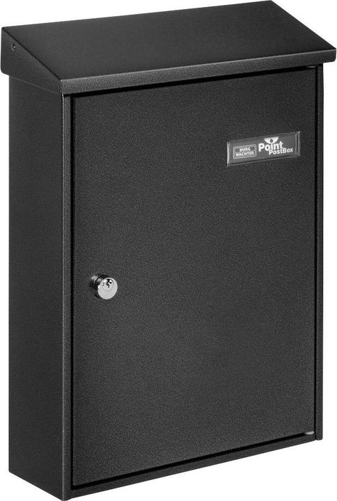 Productafbeelding Burg Wächter Brievenbus LETTER H370xB270xD92mm Verzinkt Staal IJzer Inzetstuk-W230xH32mm
