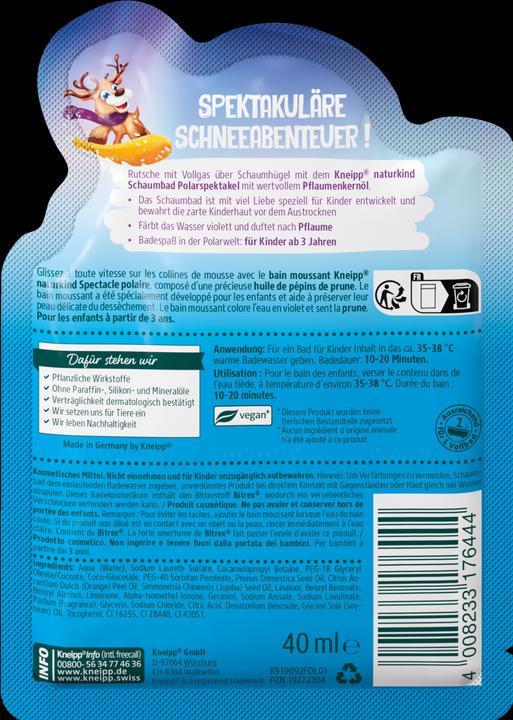 Actual product image Kneipp Polar spectacle (40 ml, Bubble bath)