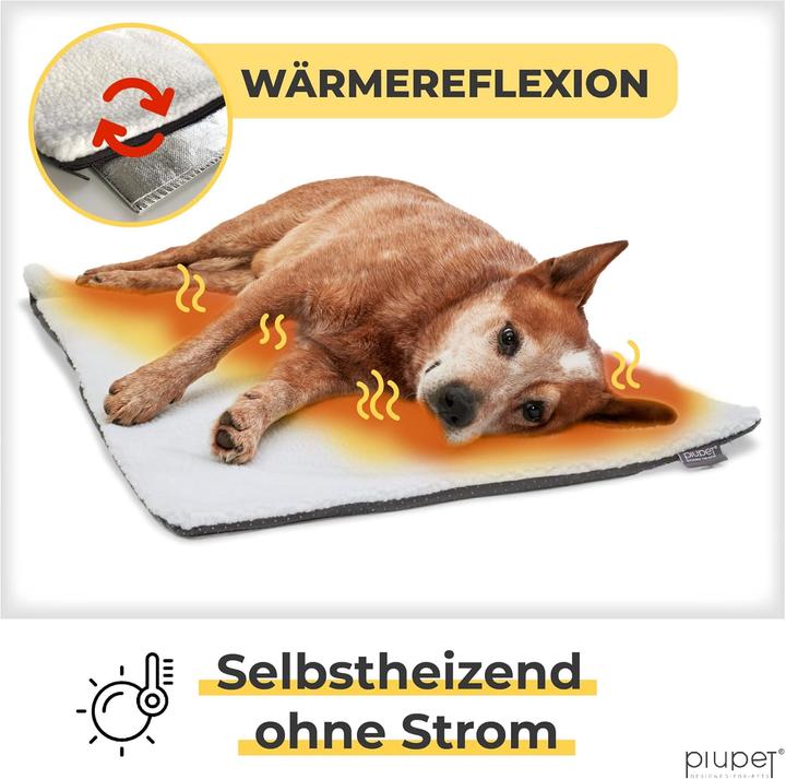 Actual product image PiuPet Self-heating dog blanket (Dog, Cat)