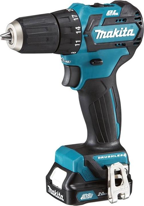 Actual product image Makita CORDLESS DRILL DF332DSAJ 10.8V 2x2AH (Rechargeable battery operated)
