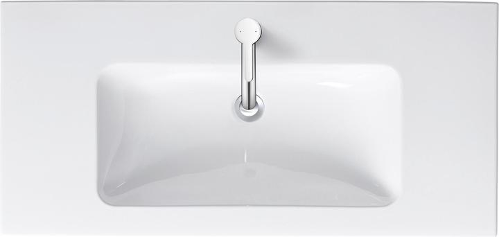 Duravit Furniture washbasin ME by Starck m ÜL m HLB 1030x490mm 1 tap hole white WG (490 mm, 1030 mm)