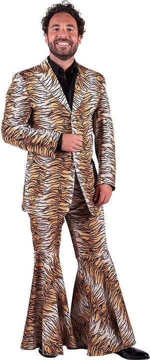 Image du produit Thetru Costume homme 70's Broadwayne, Tiger (S)