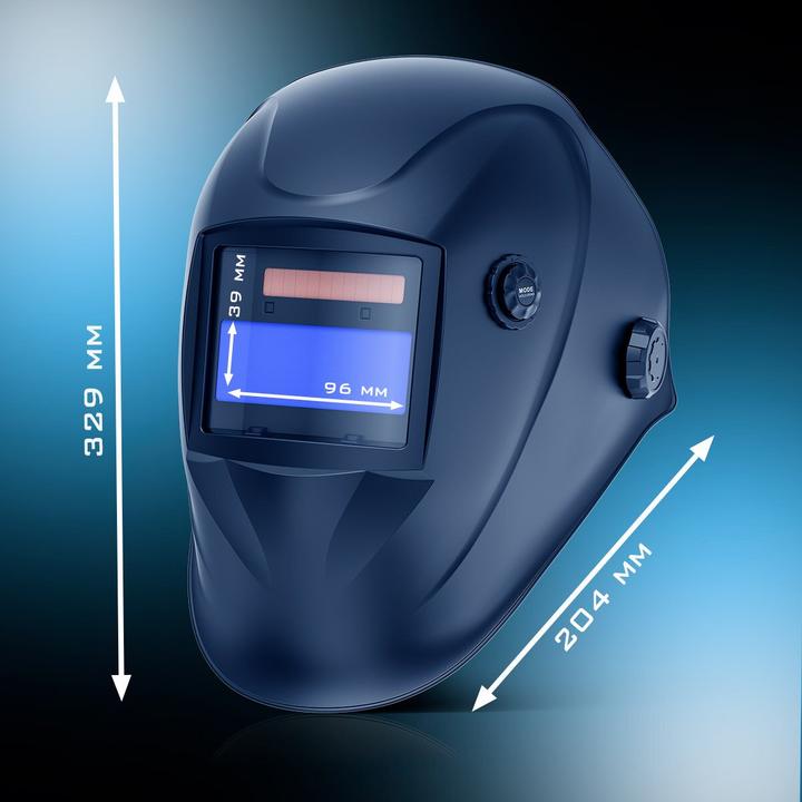 Immagine prodotto Stahlwerk WORKER Casco per saldatura automatico 3 in 1 Scudo per saldatura