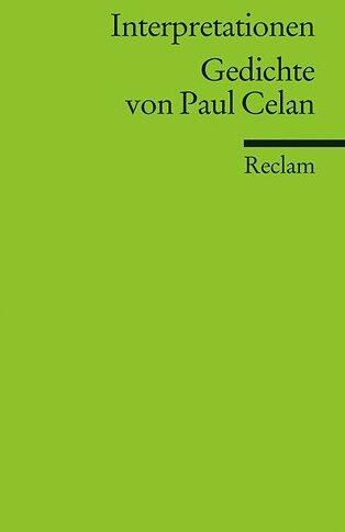 Produktbild Interpretationen: Gedichte von Paul Celan (Deutsch, Hans-Michael Speier, 2002)