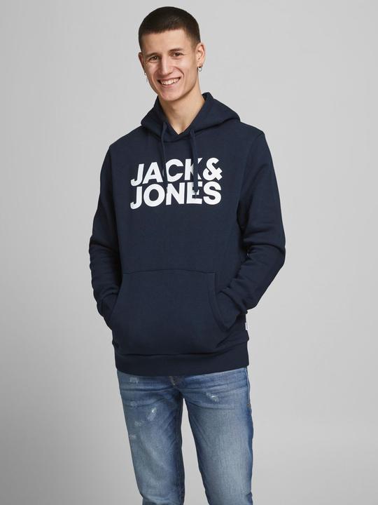 Produktbild Jack & Jones Jjecorp Logo Sweat Hood 2pk Mp (XS)