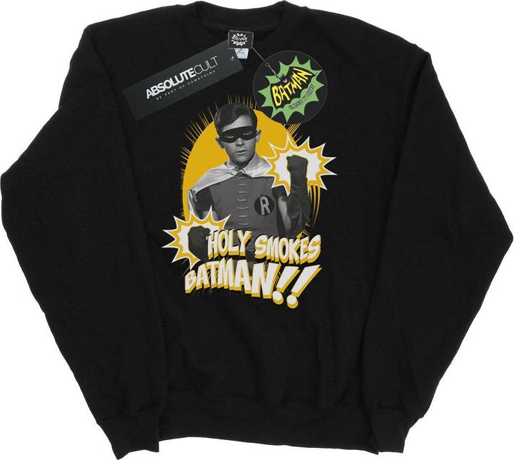 Image du produit - Sweat BATMAN TV SERIES ROBIN HOLY SMOKES - Homme (3XL)