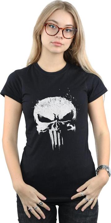 Immagine prodotto The Punisher TV Skull Logo Maglietta Donna (M)