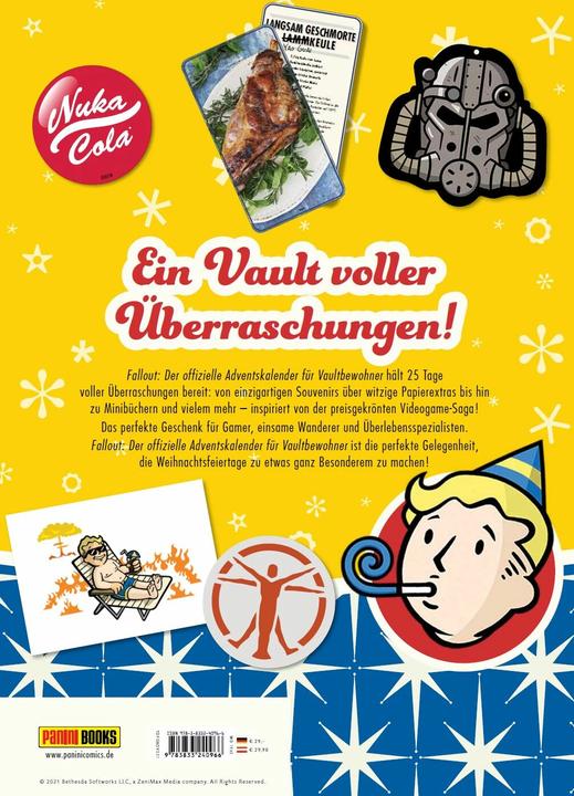 Produktbild Panini Fallout: Der offizielle Adventskalender für Vaultbewohner