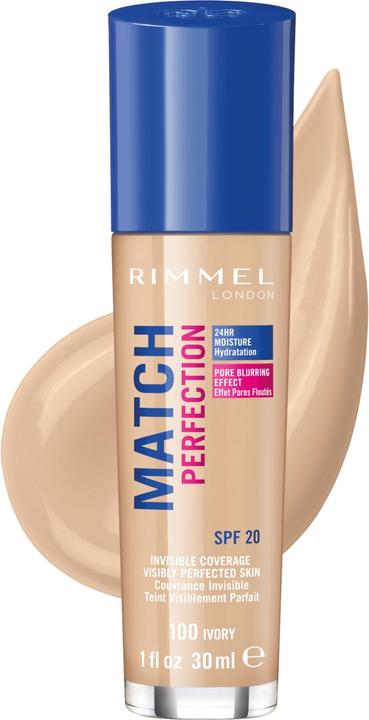 Image du produit Rimmel London Match Perfection SPF20 (100 Ivoire)
