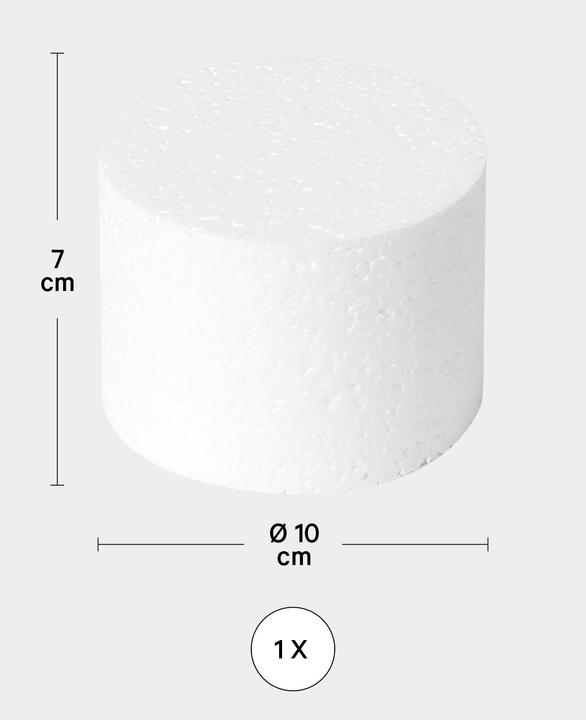 Actual product image I Am Creative Styrofoam disc