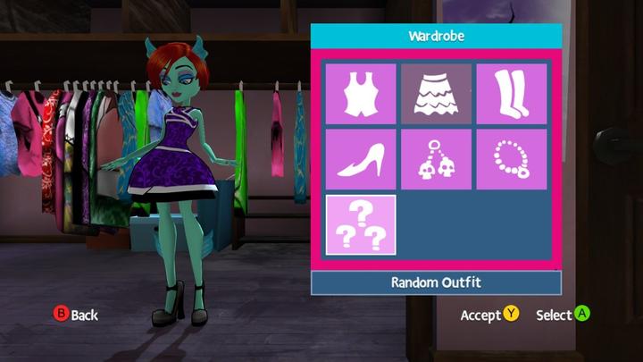 Image du produit Bandai Namco Monster High : A New School Monster - Édition standard - Nintendo Wii (Wii)