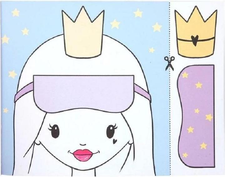 Produktbild Depesche Malbuch Bastelbuch Prinzessin Mimi 48 Seiten