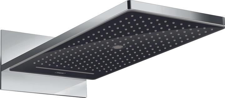 Produktbild hansgrohe Rainmaker Select 580 3jet Kopfbrause : Farbe - Schwarz/Chrom (3 Strahlarten, 20 l/min)