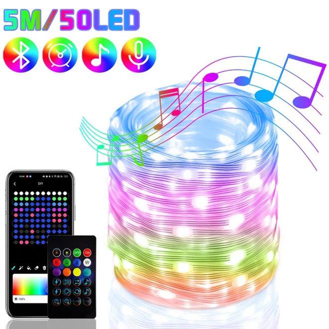 Image du produit MU Classic Holly Series Guirlande lumineuse Bluetooth intelligente (5 m)