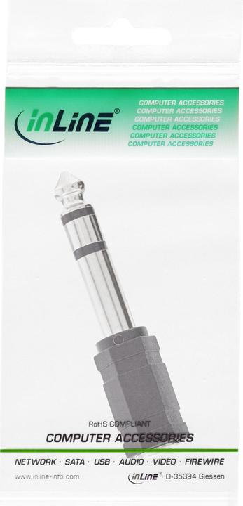 Productafbeelding InLine Audio-adapter (Jack adapter)