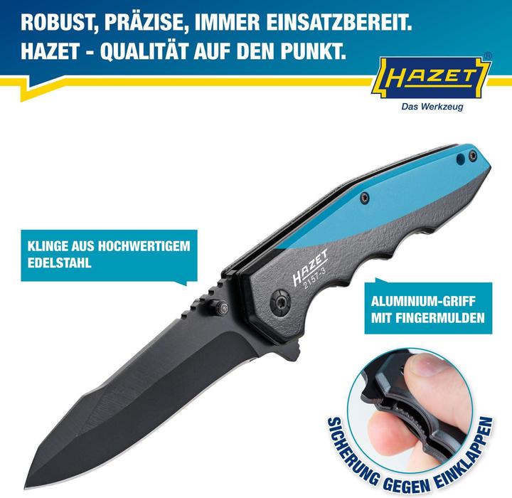 Actual product image HAZET Folding knife 2157-3 (Cutters)