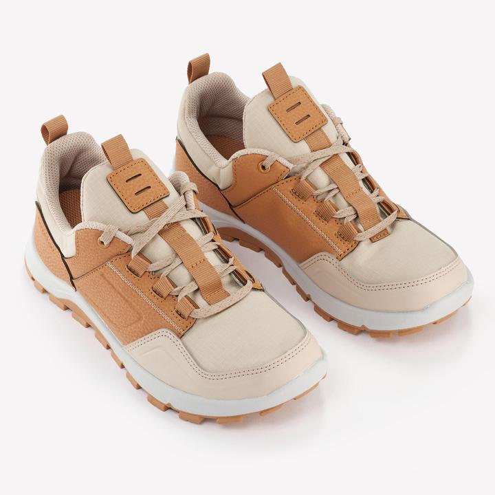 Immagine prodotto Quechua Scarpe da trekking per bambini taglia 35-38 basse e stringate - NH500 marrone (35)