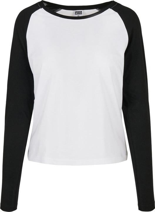 Urban Classics Ladies Contrast Raglan Longsleeve (5XL)