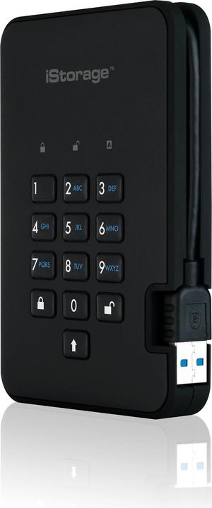 Produktbild iStorage diskAshur² - Festplatte - verschlüsselt - 5 TB - extern (tragbar) (5 TB)
