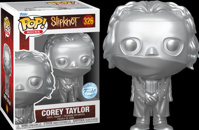 Actual product image Funko POP! Slipknot Corey Taylor (Platinum)