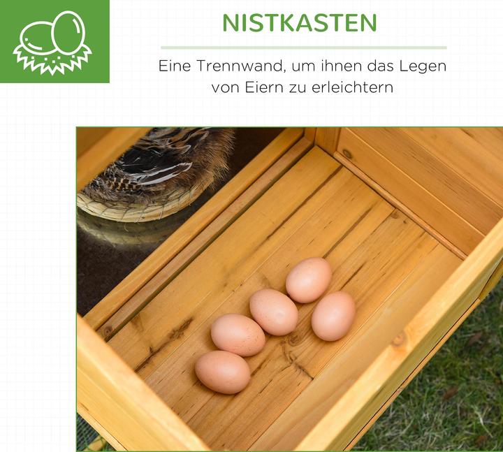 Produktbild PawHut Hühnerstall