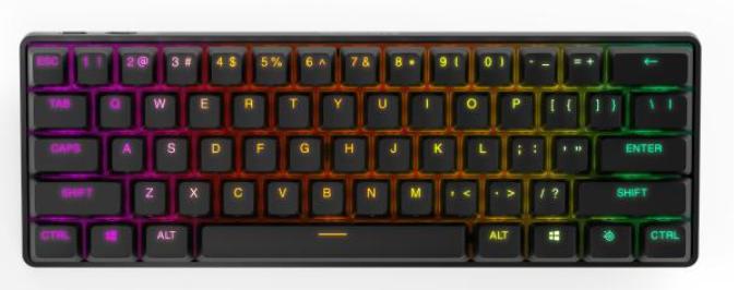Actual product image SteelSeries Apex Pro Mini (US, Cable)
