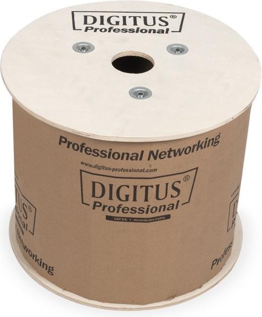 Actual product image Digitus Cat.7 S/FTP installation cable, 500 m, simplex, Cca (S/FTP, CAT7, 500 m)