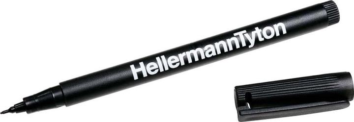 Actual product image HellermannTyton Marker pen set of 2 black (Black, 2 x)