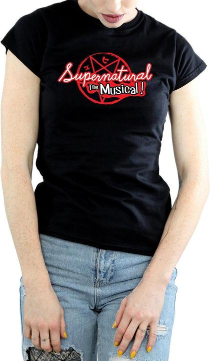 Actual product image Supernatural Womens/Ladies The Musical Cotton T-Shirt (XXL)