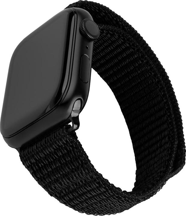 Immagine prodotto Fixed Cinturino in nylon per Apple Watch 42/44/45/46/49 mm, nero (Nylon)