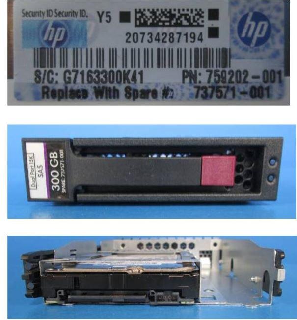 Productafbeelding HPE Dubbele poort Enterprise (0.30 TB, 3.5")