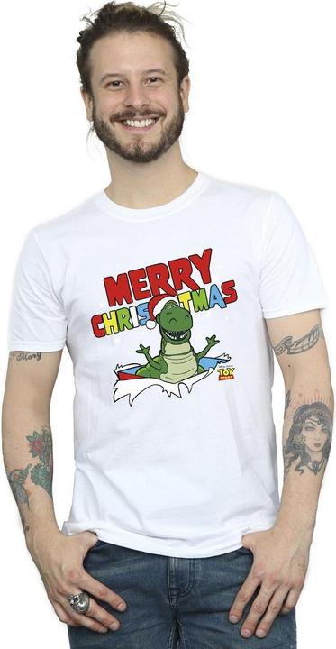 Produktbild Disney Toy Story Rex Christmas Burst TShirt (L)