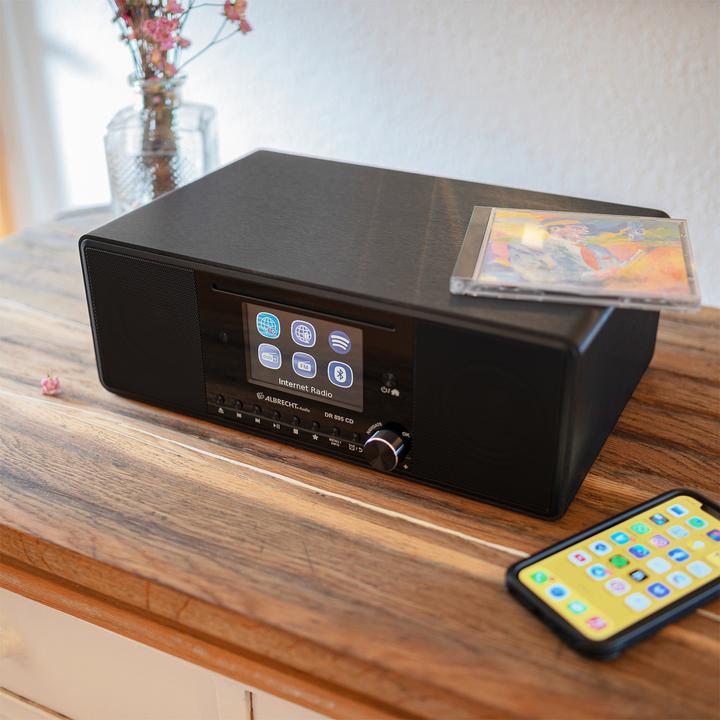 Actual product image Albrecht DR 895 CD (DAB+, Web radio, VHF, Bluetooth, Wi-Fi)