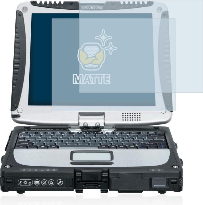 Actual product image BROTECT Anti-glare screen protector matt (2 Piece, Toughbook CF-19)