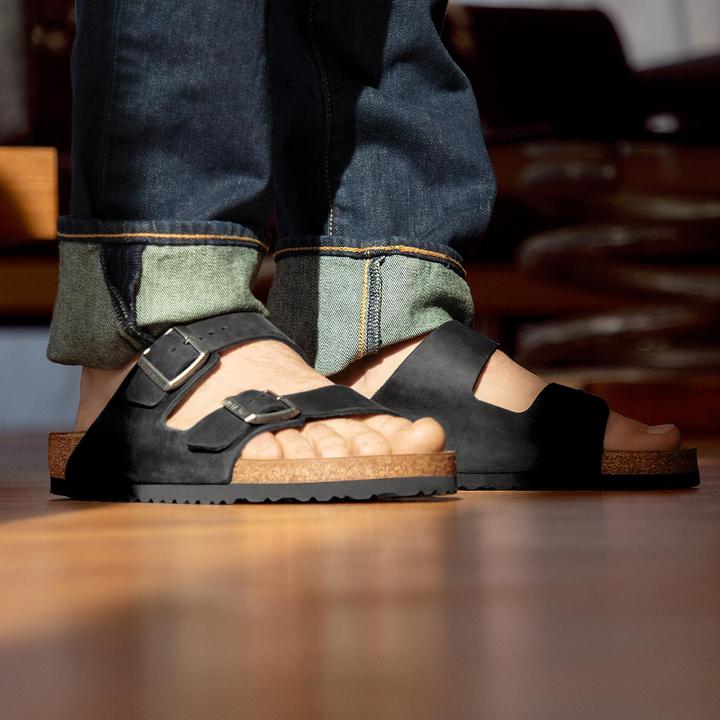 Actual product image Birkenstock Arizona Softbed Birko-Flor Narrow (42)