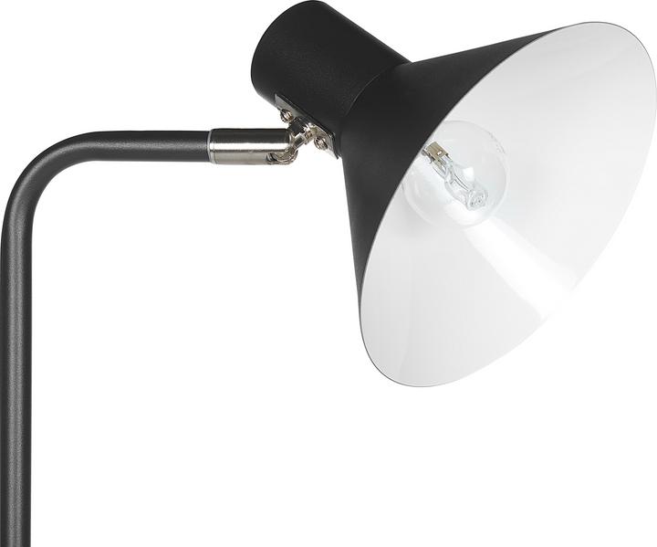 Image du produit Beliani Lampadaire métal noir 154 cm forme conique RIMAVA (E14)