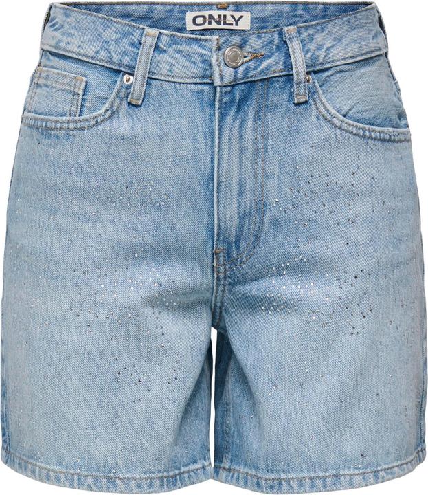 Only ONLJOSE Hohe Taille Normal geschnitten Jeans-Shorts Jeans-Shorts