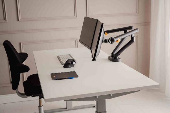 Produktbild Bakker Elkhuizen BNEBFDDG BAKKER BE Flexible Monitorarm (Tisch, 35")