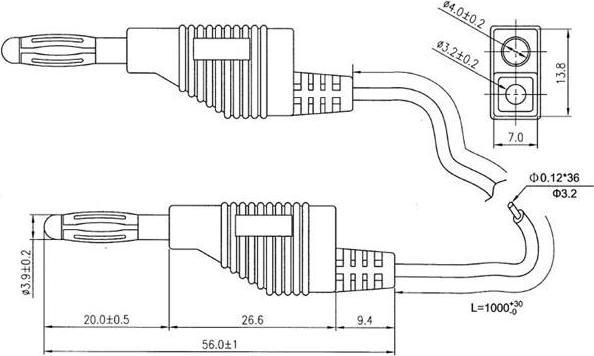 Produktbild Velleman TLM8G Messleitungen100cm