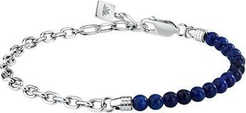 Morellato - Steel men's bracelet with lapis lazuli Pietre S1739