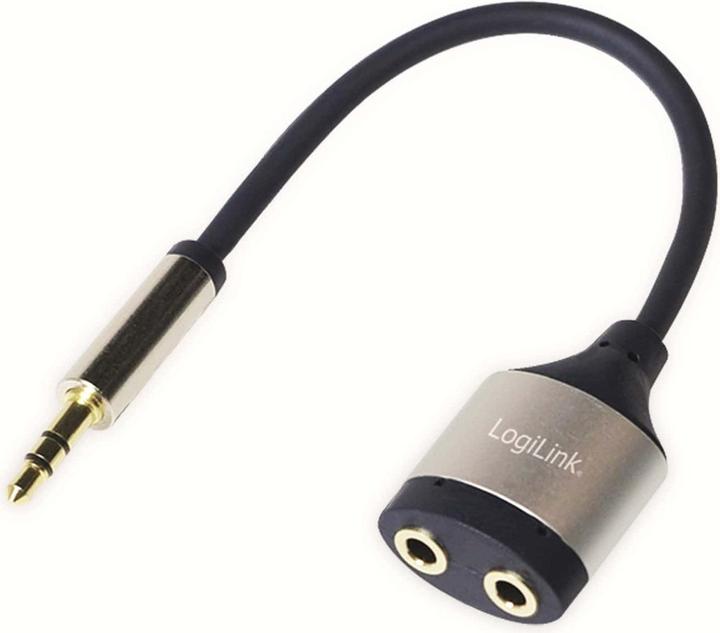 Immagine prodotto LogiLink Splitter audio (Adattatore jack)