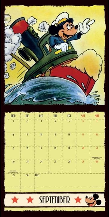 Image du produit Disney - Calendrier (30 x 30 cm, Allemand)