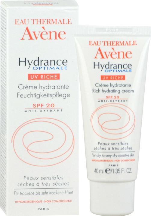 Actual product image Avène Hydrance Optimal Cream UV rich (40 ml)